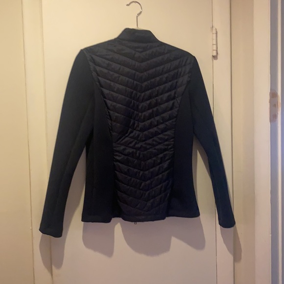 Navy blue quilt jacket - Picture 4 of 5